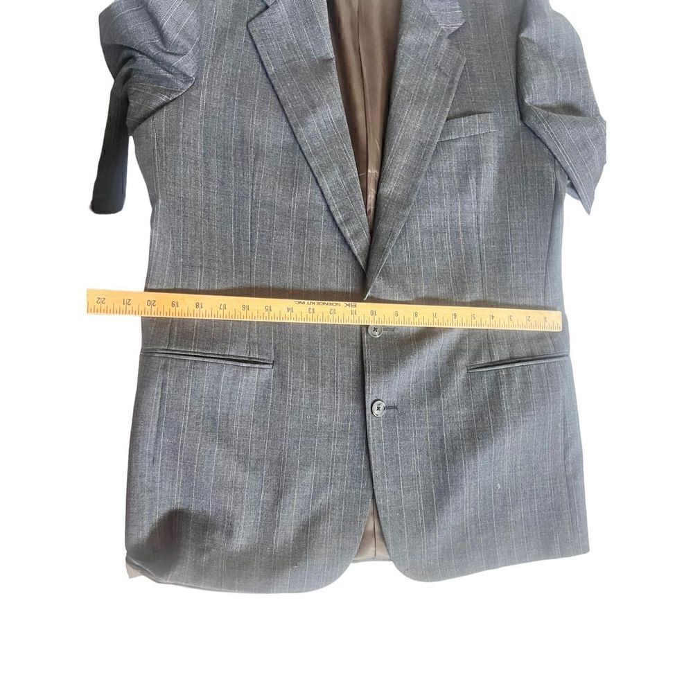 Perry Ellis suit jacket 100% virgin wool - Picture 11 of 16